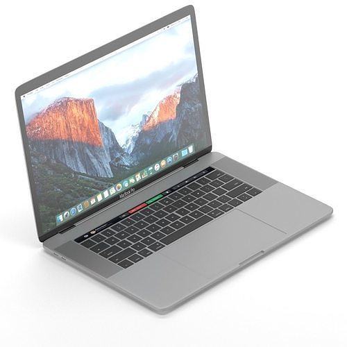 notebook-macbook-pro-15inch-2018-space-gray-and-silver-3d-model-3567760200
